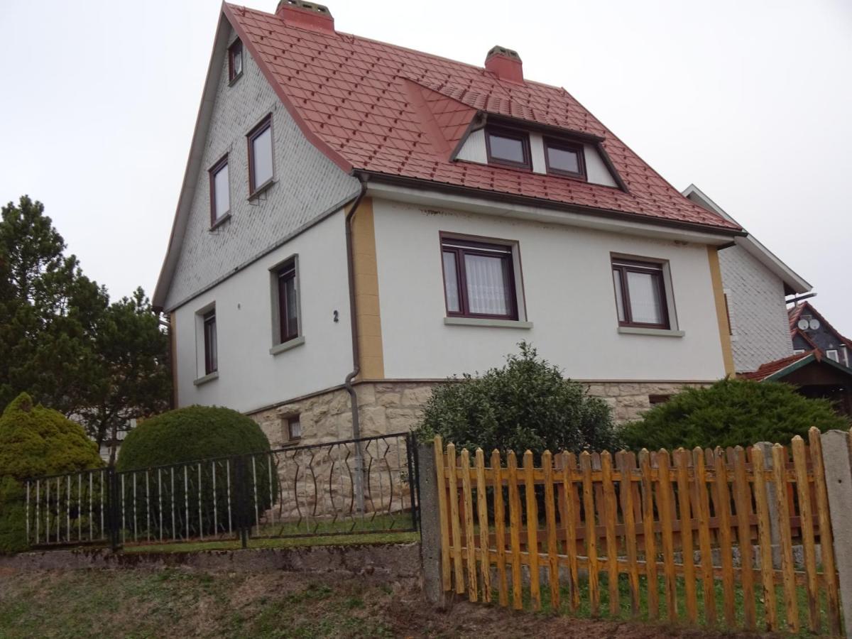 Ferienwohnung Rennsteigblick Viernau Ngoại thất bức ảnh